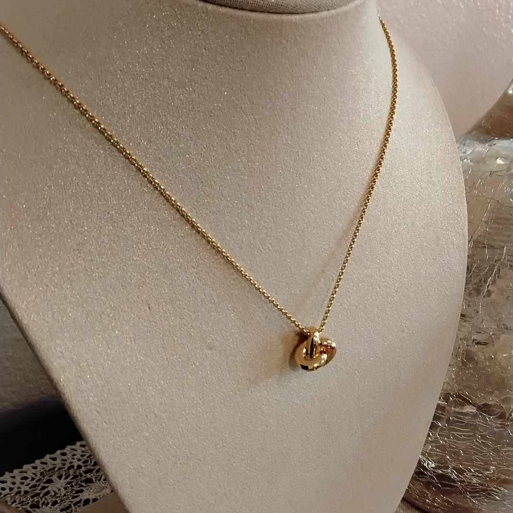 Kate Spade Gold Knot Necklace - Picture 3 of 8